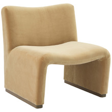 Rowan Velvet Accent Chair
